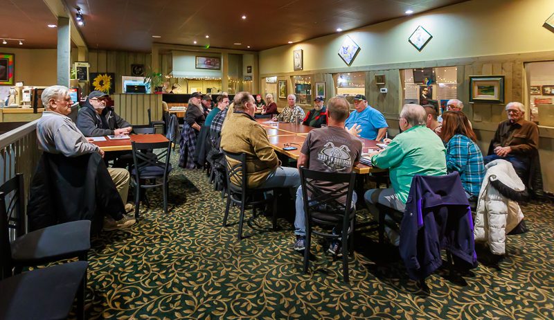 Creston Valley Cruisers Club Meeting at the Wee Grill