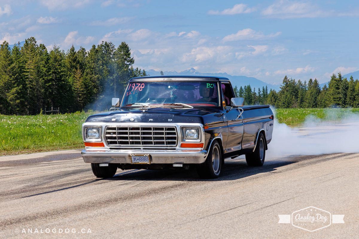 1978 Ford F150 at the 2023 Airport Drag Races